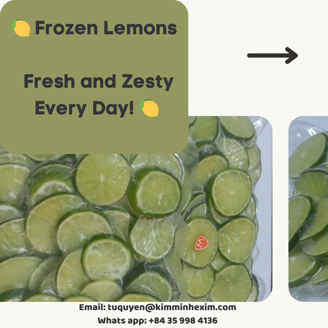 Premium Frozen Lime Ideal for Export and Wholesale
