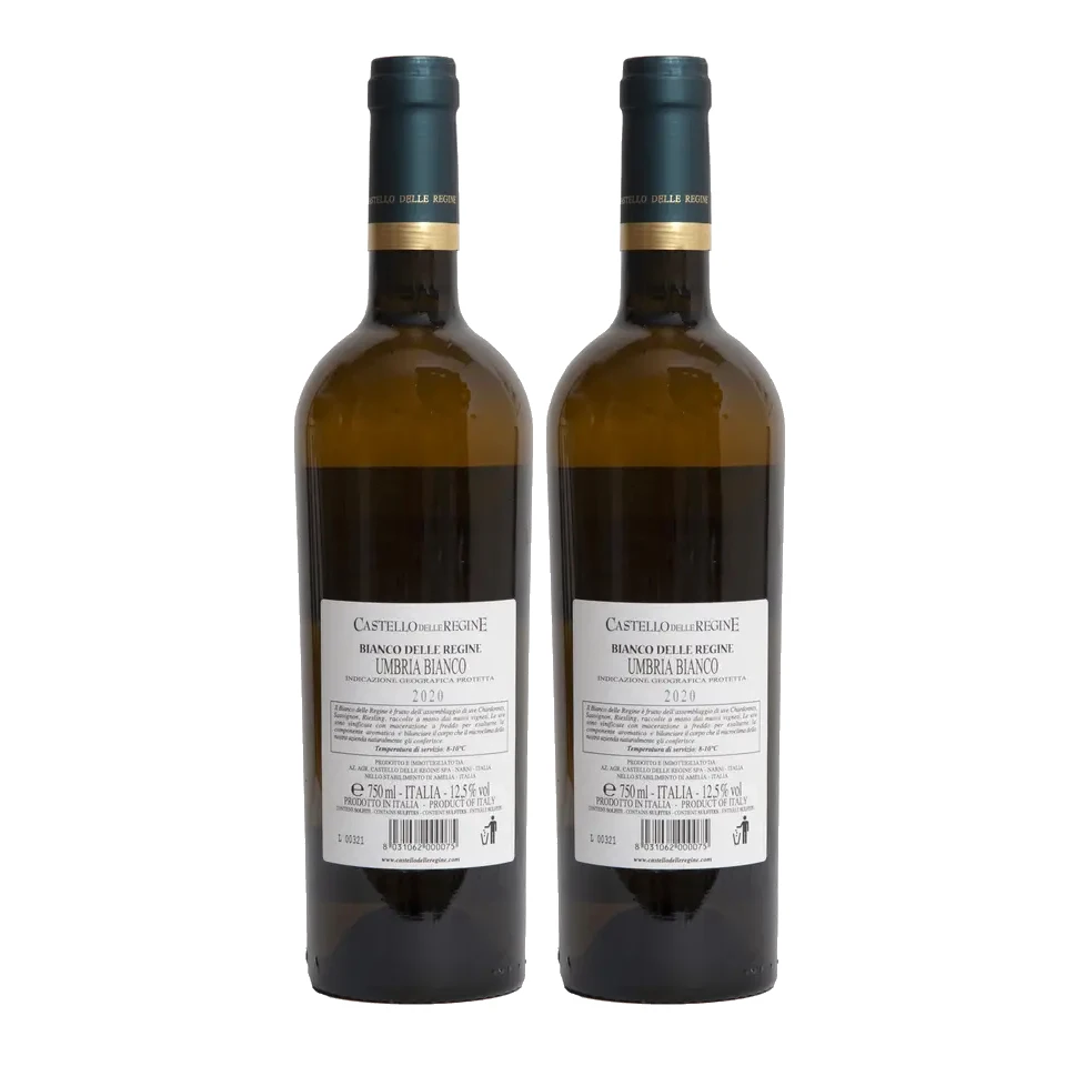 Хит продаж, белое итальянское вино «BIANCO DELLE REGINE» 2020, сухое настольное вино 750 мл Alc. Винный столик 12,5%