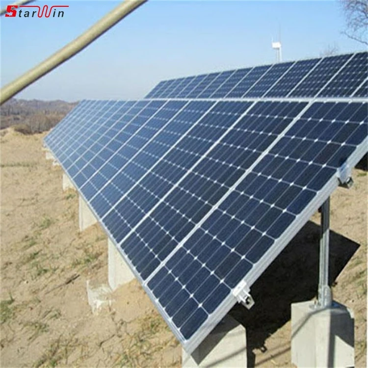Hot Selling Solar Panel  Mounting System Complete  C Type Ground L Solar Bracket