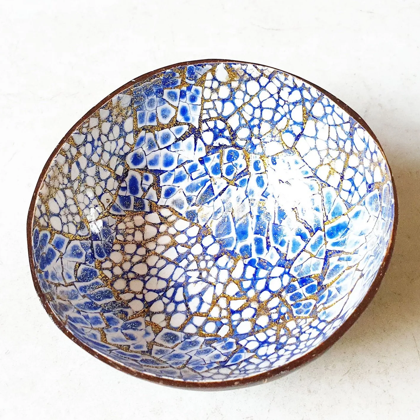 Colorful bowls lacquer inlay bowl coconut shell lacquered mother of pearl bowls cheap lacquerware