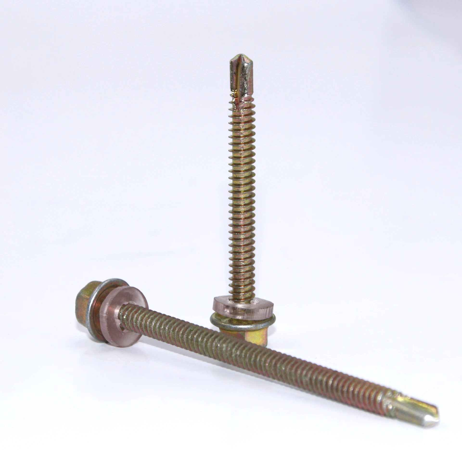 Self-tapping from drilling screw factory carbon steel 1022A material hexagonal washer head self-drilling roof s