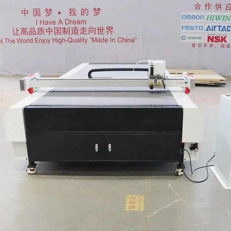 China factory polyester fiber board cutting and slotting machine