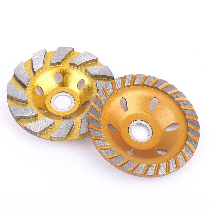 Factory Direct Grind Turbo Type Segment Diamond Grinding Cup Wheel