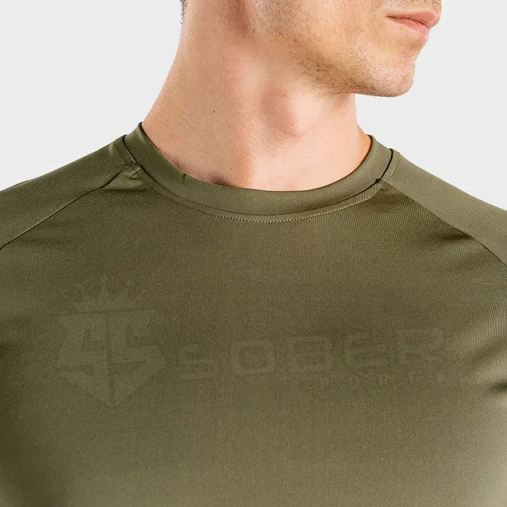 Top Quality Custom Men Gym T-Shirt Slim Fit Gym T-Shirt Seamless Gym T-Shirt for Men