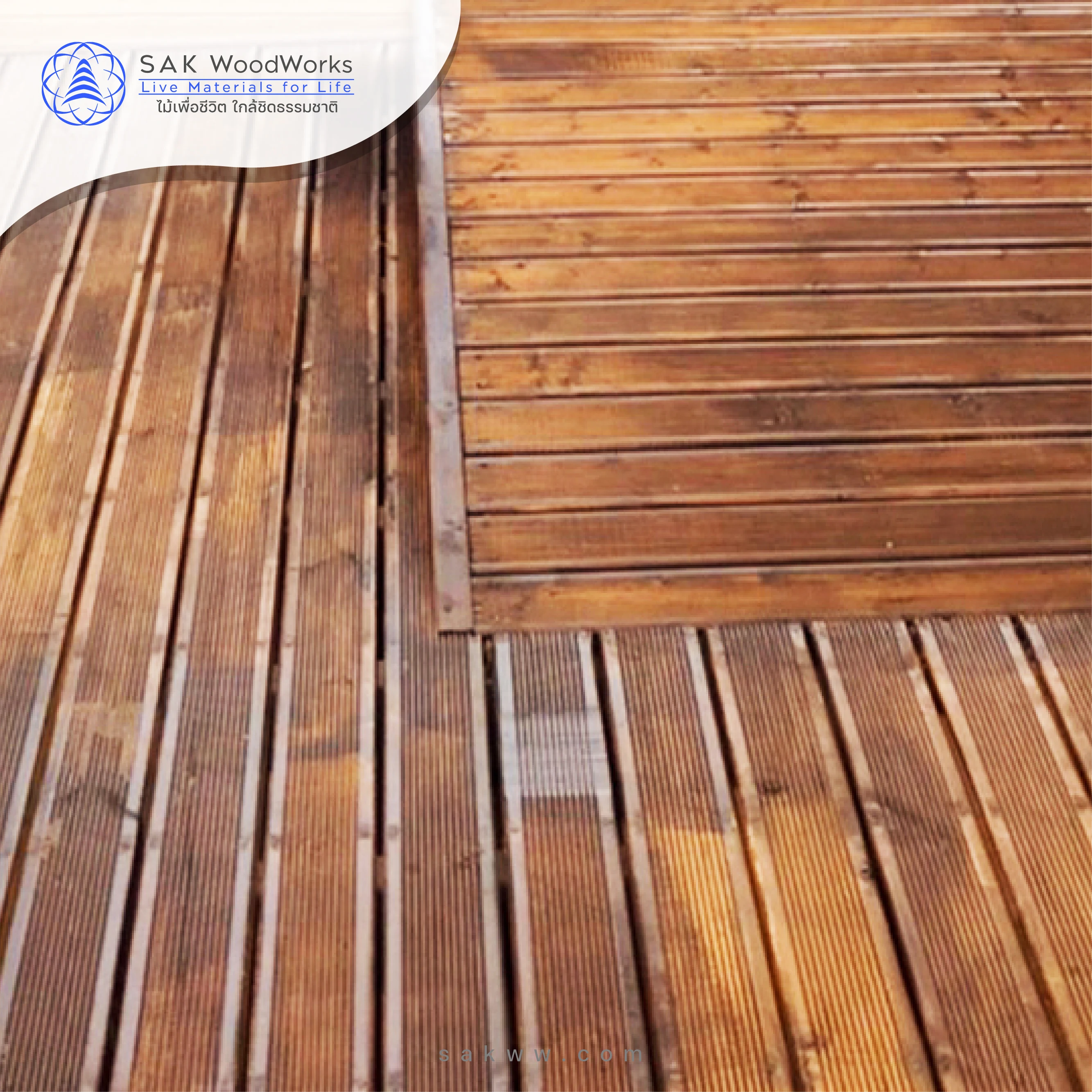 Affordable Durable Norther Russian Pine Spruce Timber Wood Decking Perfect for Any Outdoor Project 36x96x6000mm SAK WoodWorks