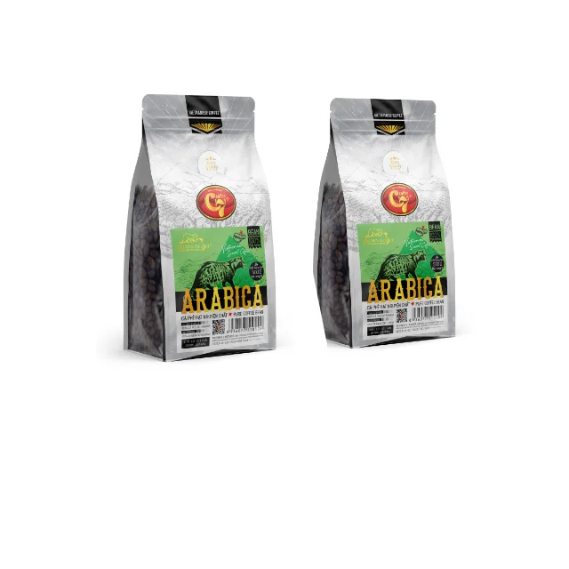 High Quality 100% Arabica Roasted Golden Weasel Service ODM OEM Coffee  HucaFood Vietnamese Coffee Beans