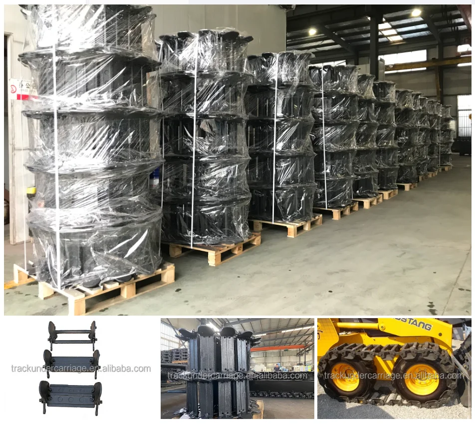 10x6x27 Rubber Track for Bobcat 444 500 600 700 S450 over Skid Steer Tires for Machinery Repair Shops and Manufacturing Plants
