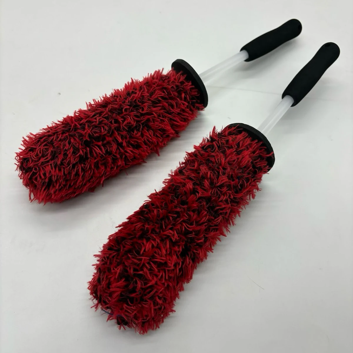 Blue Microfiber Car Tire Wheel Hub Washing Cleaning Detailing Brush For Auto Care