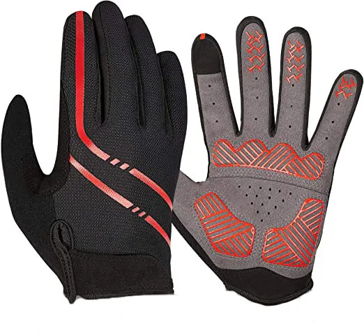 MTB Mountain Bike Full Finger Motorcycle Bicycle Gloves Breathable Summer Trailing Biking Down Road Gloves