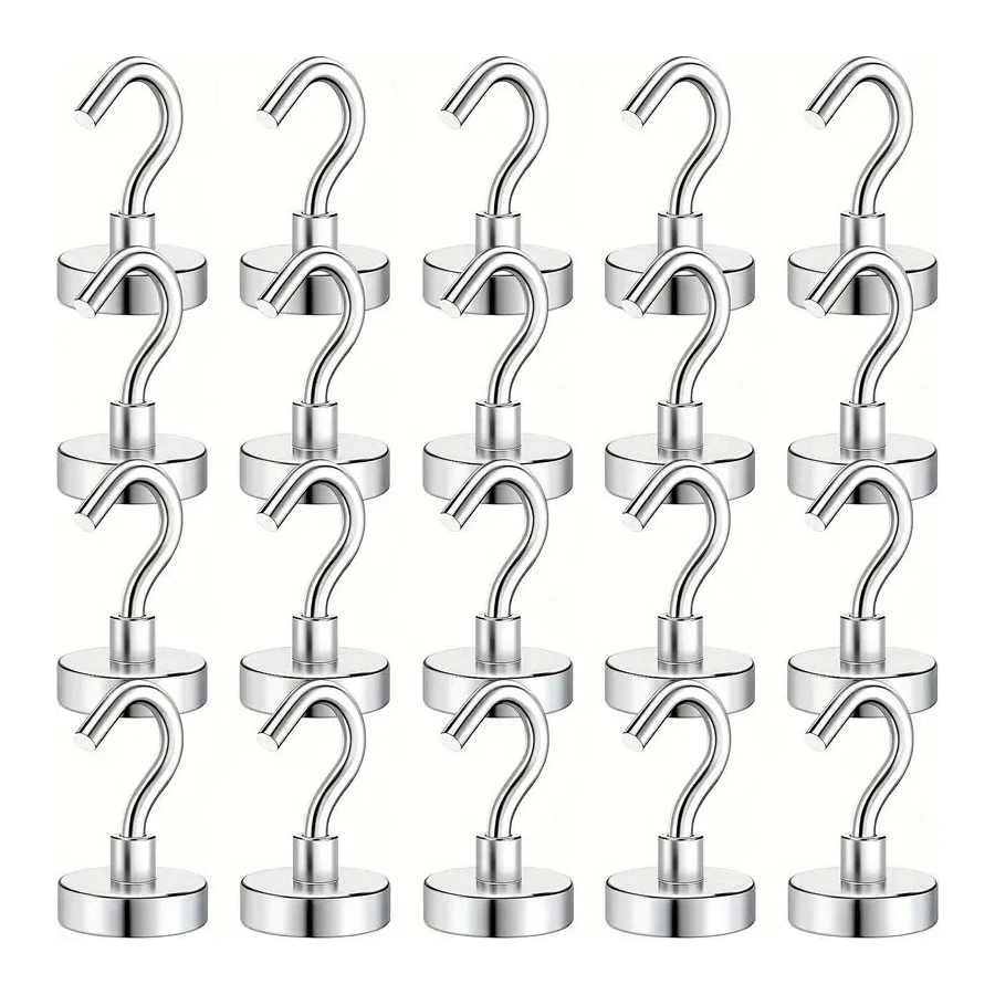 D20mm strong magnet hook high quality round shape neodymium magnetic hook magnet