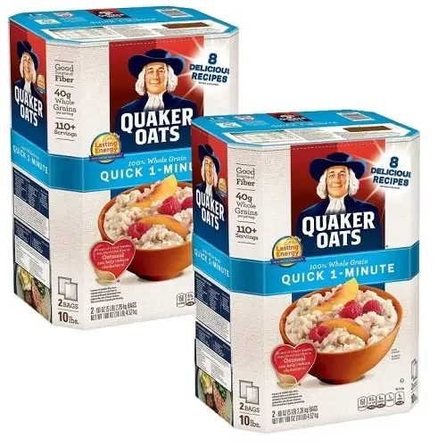 Оптовая продажа овсянки быстрого приготовления Квакера