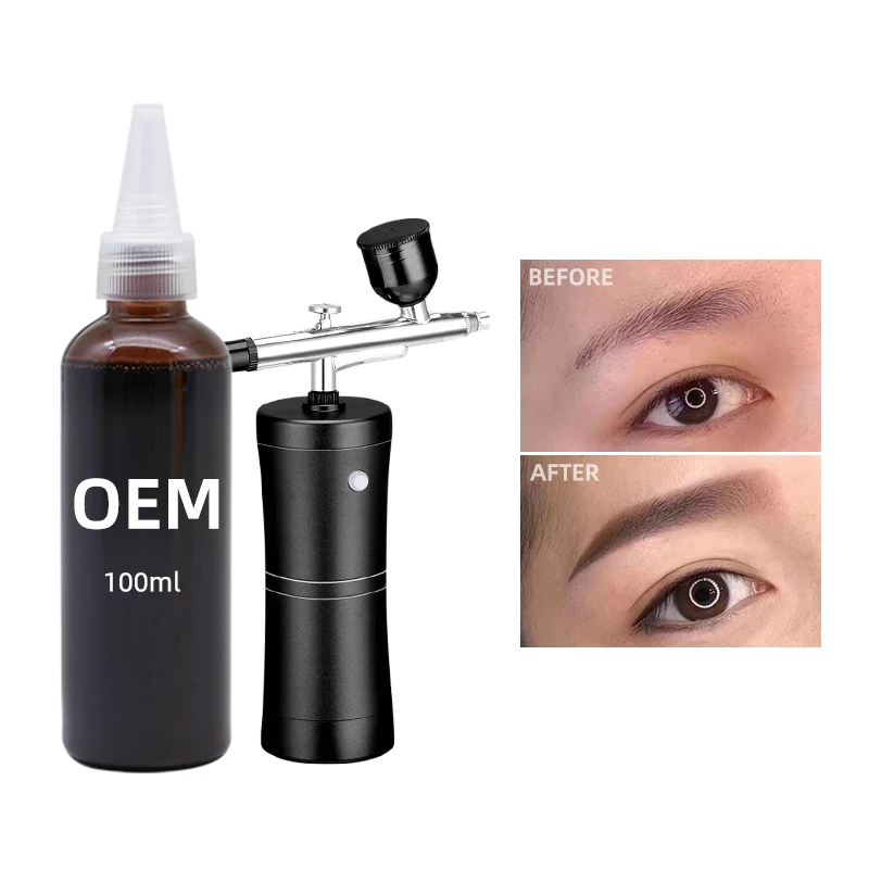 Airbrush Eyebrow Sticker Airbrush Nail Art Airbrush Kit With Compressor Nail Painting