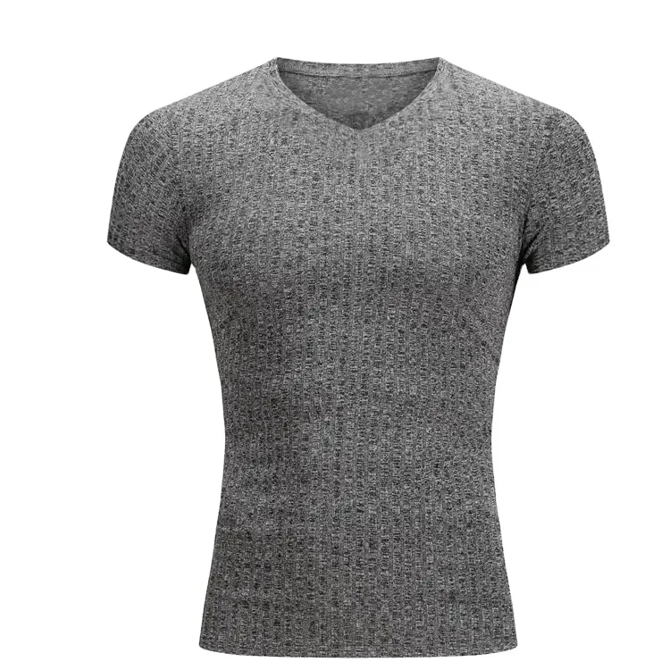 Men O-Neck collar printing logo short sleeve Drop Shoulder polyester t- shirt for men