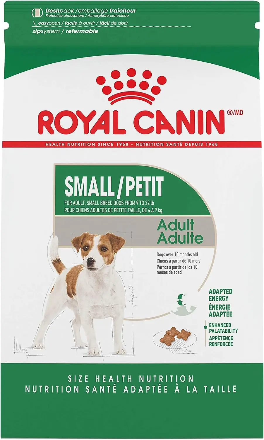Small Breed Adult Dry Dog Food, 14 lb bag in bulk