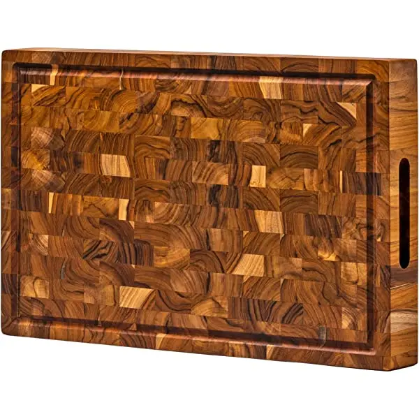 Best Selling Rectangle Cutting Board  Acacia Wood Kitchen Meal Prep and Serving OEM Design Customized Logo Packing Wholesale