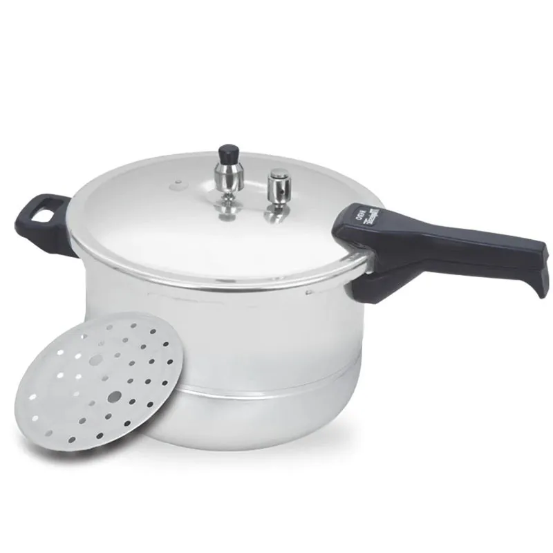 CHEF Best Aluminum Pressure Cooker & Steamer - 1405 - 7 Liter