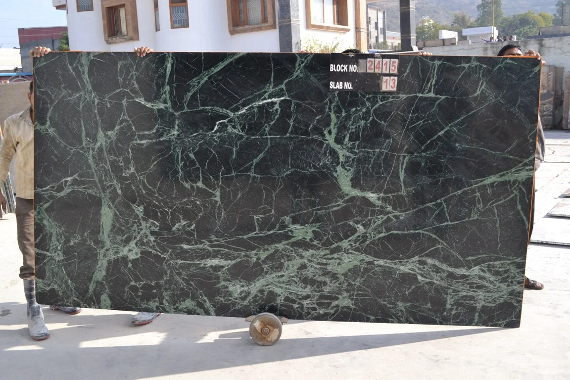 Best Quality Spider Green Marble Slabs tiles