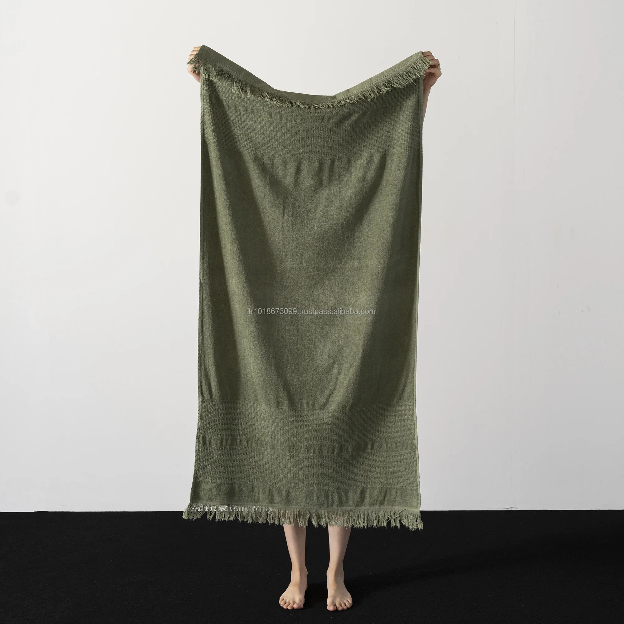 Terry back Peshtemal Beach Towel Wholesale Terry-back Collection Bath towel 100% Cotton Turkish Bath Stonewashed