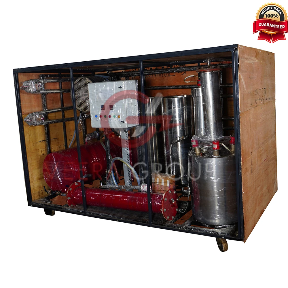 Professional Veera MD300C Molecular Distillation Equipment for Waste Oil and Diesel Oil Refining Core Motor Component Processing