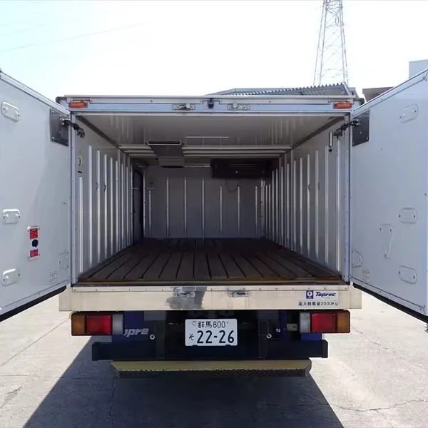 Used Good Conditioned ISUZU ELF Freezer Trucks For Sale