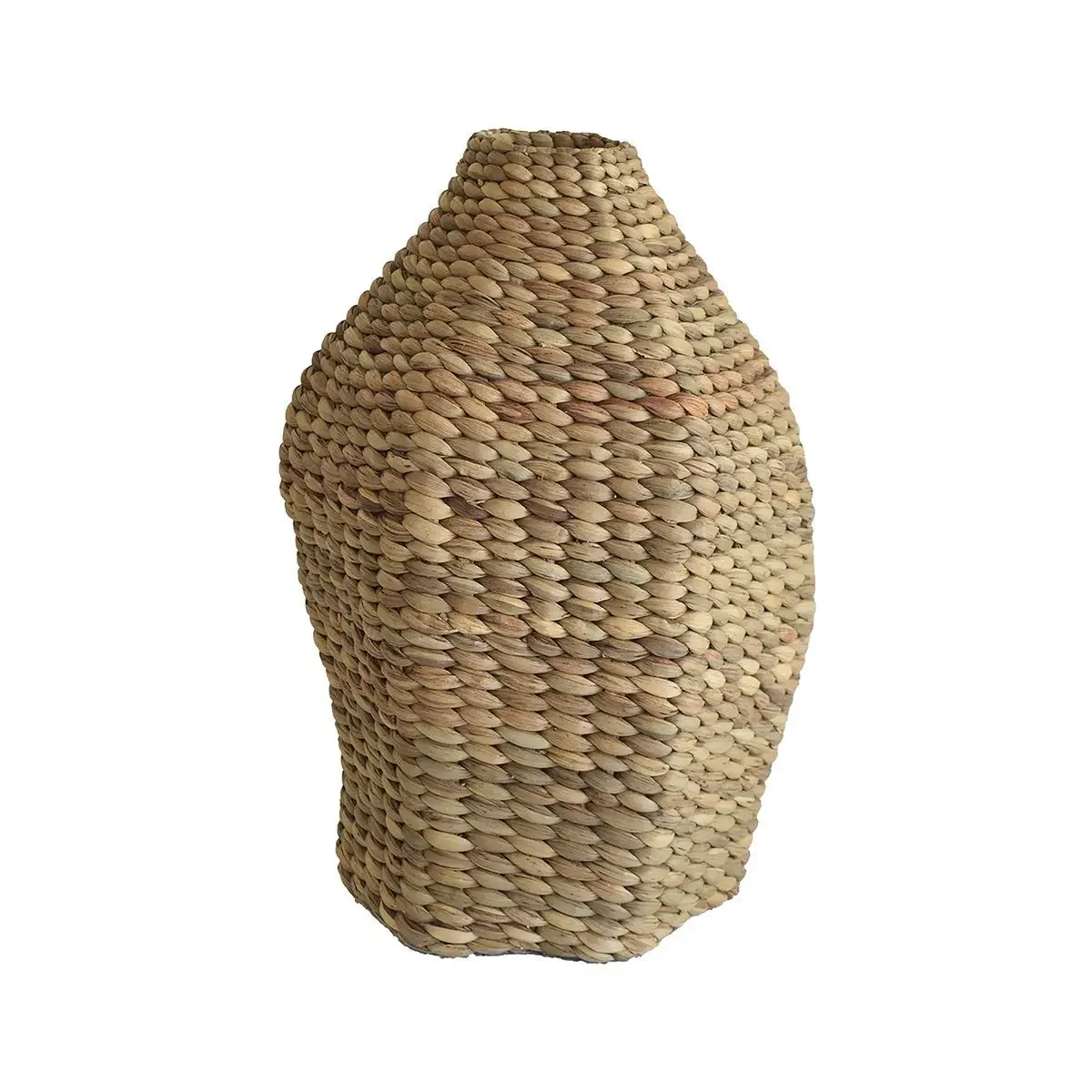 Bohemian Water Hyacinth Vase Woven Water Hyacinth Flower Vase Wicker Jar For Decoration Perfect For Your Home
