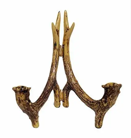 Золотая блестящая станковая подставка для