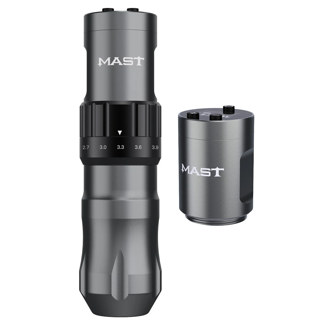 Dragonhawk MAST Fold 2 Wireless Tattoo Pen with RCA Connection Rotating Double Batteries