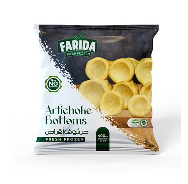 Manufacturer and Exporter of Good Quality Top Selling 100% Natural Delicious Taste Frozen Artichoke Bottoms at Competitive Price