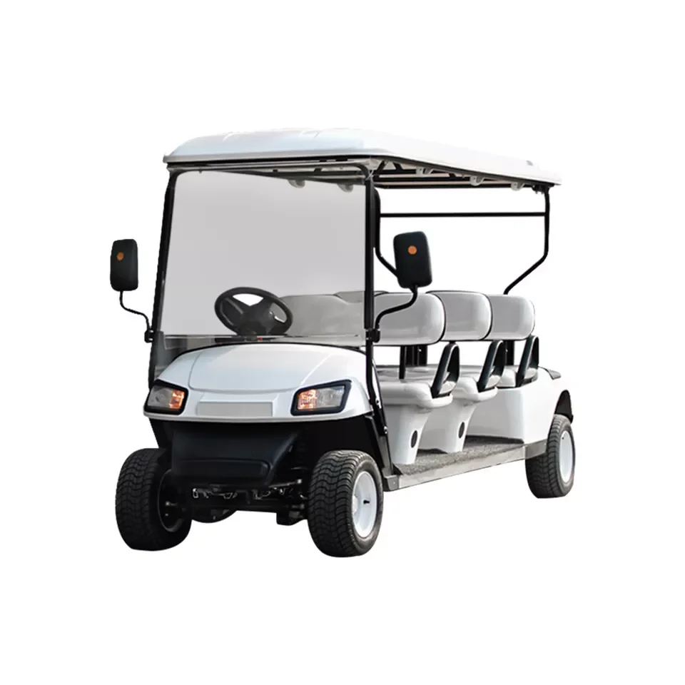Top Quality Electric Sightseeing Bus 4 Seater Battery Operated Golf Cart New-energy electric vehicle hunting cart