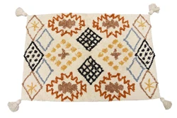 luxury hand knotted cotton woven tufted texture rug carpet