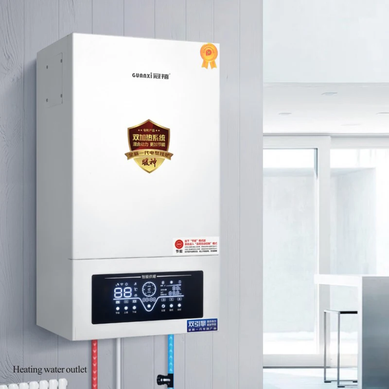 Guanxi 8kW Electric Hot Water Combi Heating Boiler High-Efficiency Instant Shower Water Heater Boiler