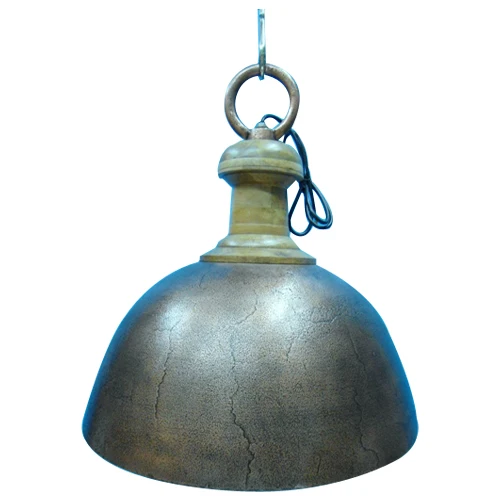 Aluminium Decorative Brass Antique Pendent lamp Industrial For Apartment and Hotels Logo print Customization available