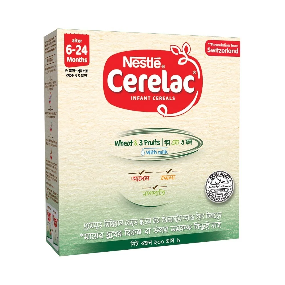 Nestle Cerelac Wheat with Milk From 6 Months 400g