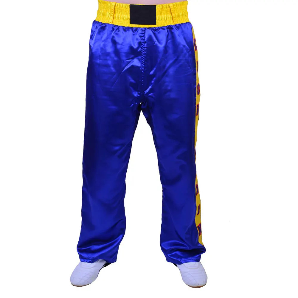 OEM Services Custom Kickboxing Pants & Trousers Professional Manufactures High Quality Boxing Trousers With Cheap Price