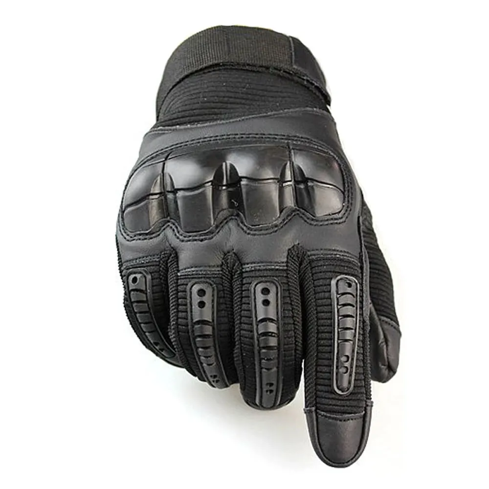 Customized 100% Genuine Cowhide Leather Motorcycle Gloves / New Arrival Men Fashionable Plus Size Motorbike Gloves