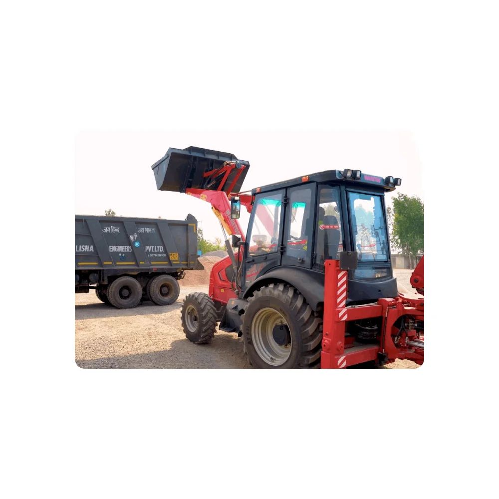 Multi-purpose Construction Equipment Best Agricultural Implement Manitou MBL745ht S Backhoe Loader Manufacturer