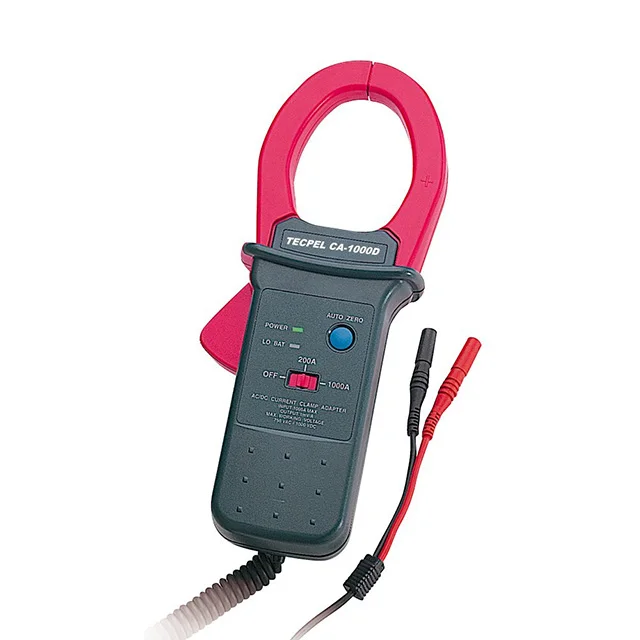 TECPEL CA-1000D AC/DC клещеобразный токоизмерительный датчик Тайвань