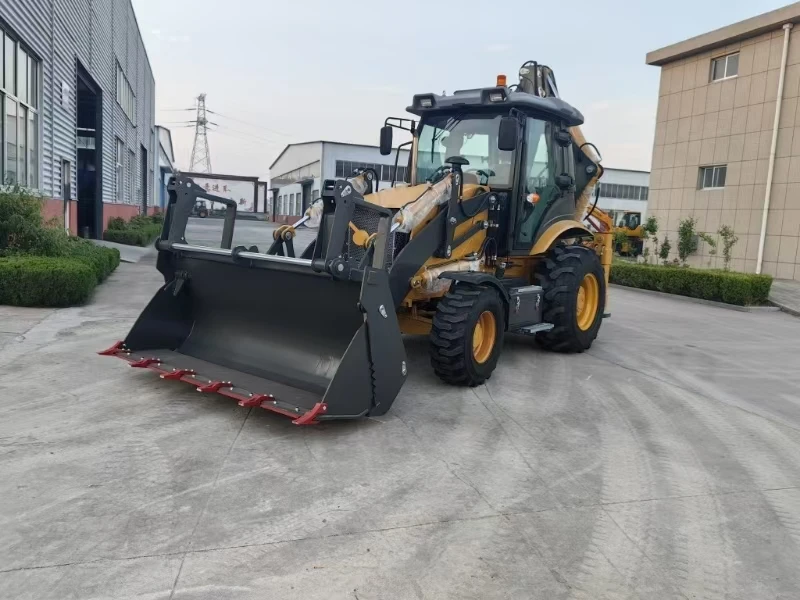 EPA Engine Wheel Loader Mini Backhoe Excavator Loader Engineering-Construction-Machinery 4X4 Backhoe Loader Backhoe Factory