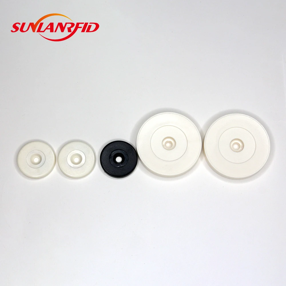 ABS 125Khz Waterproof disc tag 30mm RFID Inductive Tag Token, RFID security guard tour patrol Tag