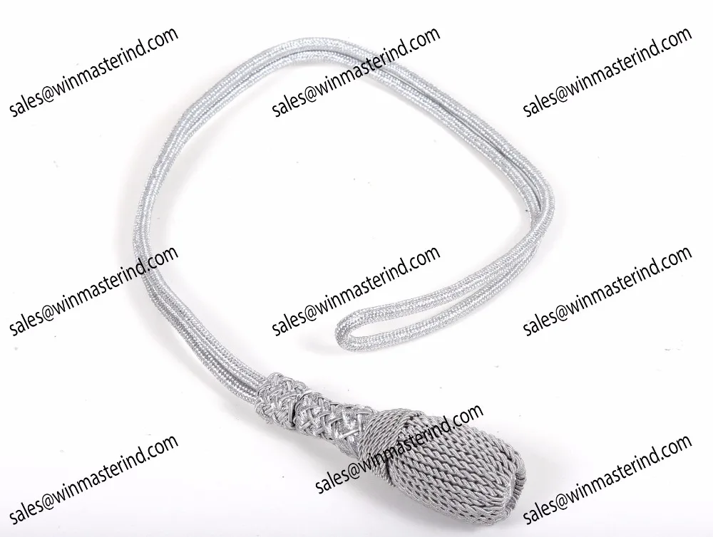 German Silver Wire Sabre Knot - Uniform Rapier Knot For Ceremonial Uniforms | High Quality Ceremonial Accessories