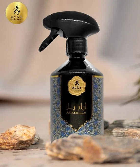 Home Perfume ARABELLA 500ml by Ayat Perfumes home Room refresher Spray Scented Mist For Home, Car, Interior