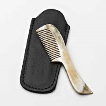 Top Quality Real Horn Buffalo Cow Hair Styling Comb Real Horn Hair Combs Handmade Ox Horn Comb For Sale Ready To Ship In Bulk