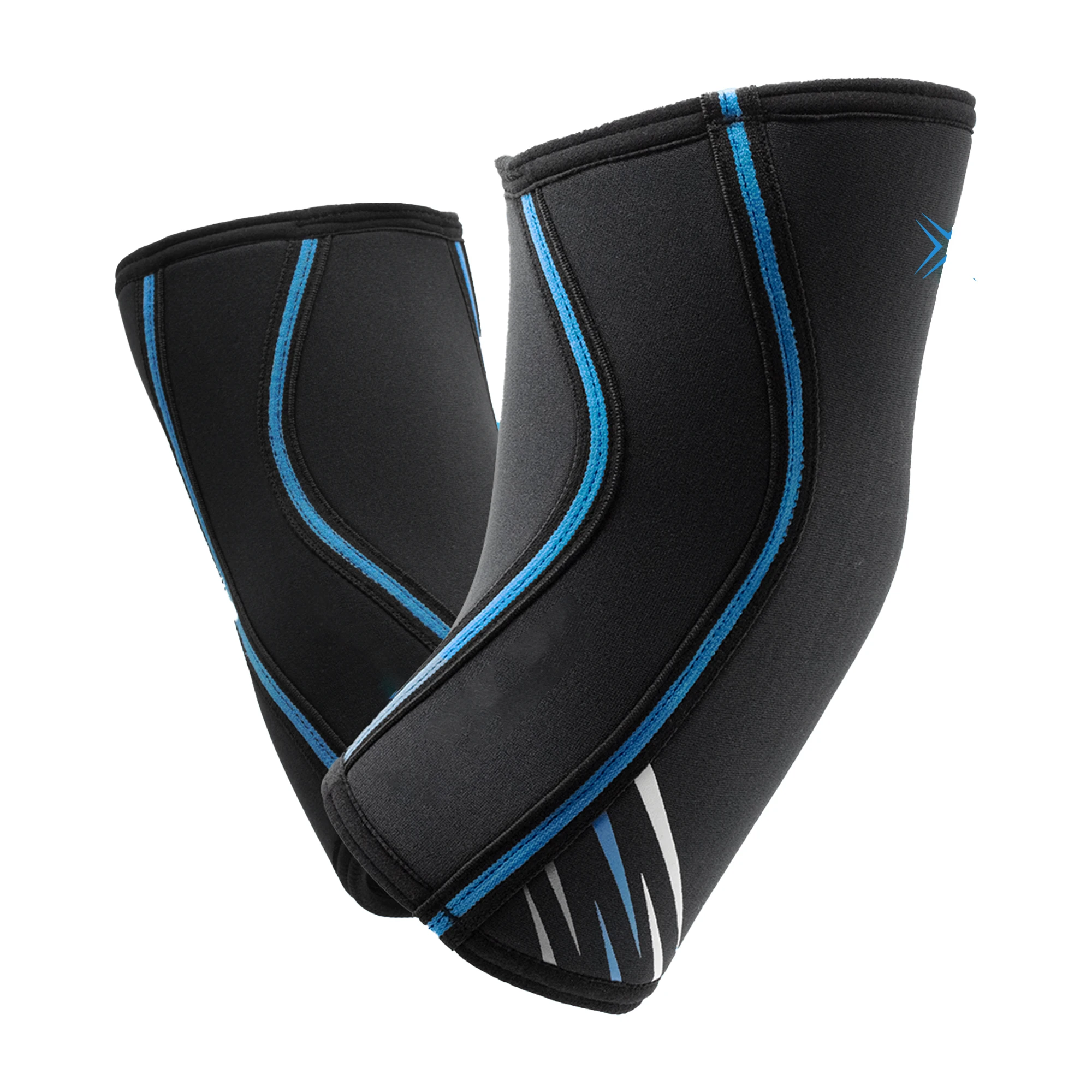 Customize Knee Sleeves for Weightlifting - 5mm Reversible Neoprene Compression Sleeve Pack for Powerlifting, Gym Workout, Squats