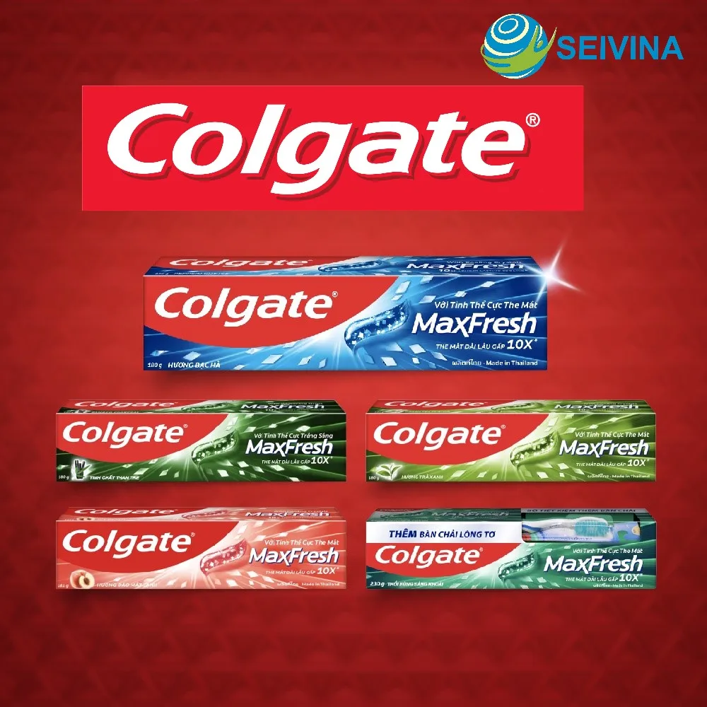 Toothpaste Maxfresh Coolinging Crystals Peppermint Ice 180g