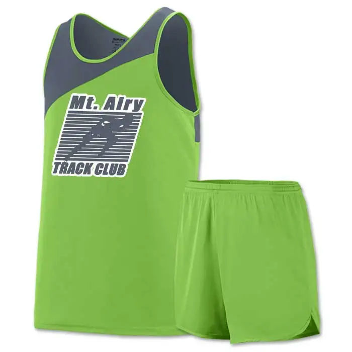 Men Women Kids Professional Running Training Wear Track And Field Unisex Uniform Jogging Suit track and field uniforms