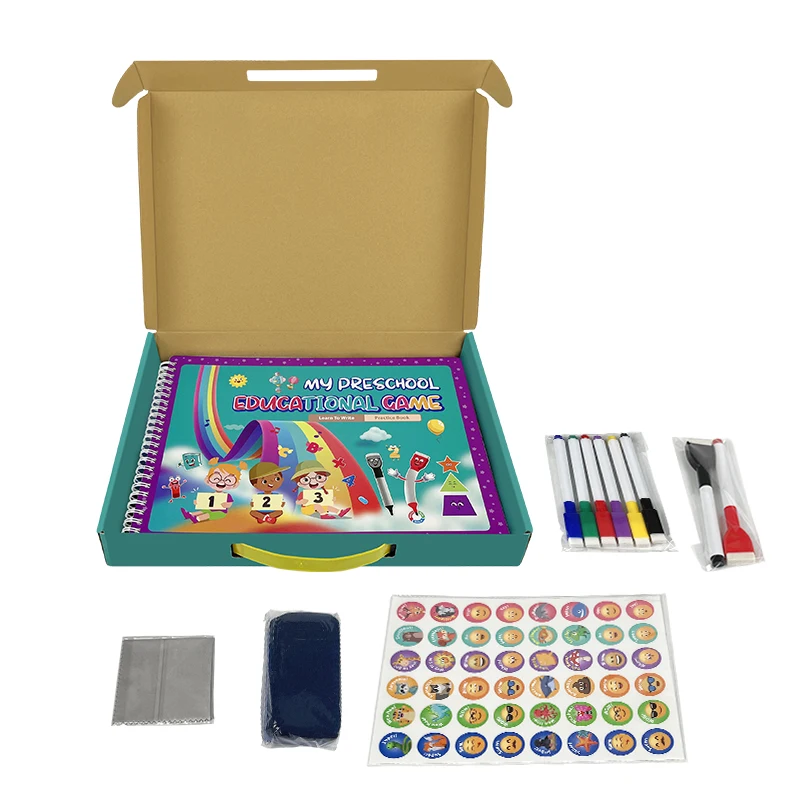 Custom Design Full Color Printing A4 Size Toddler Book My First Busi Book Quit Busi Book For Kids