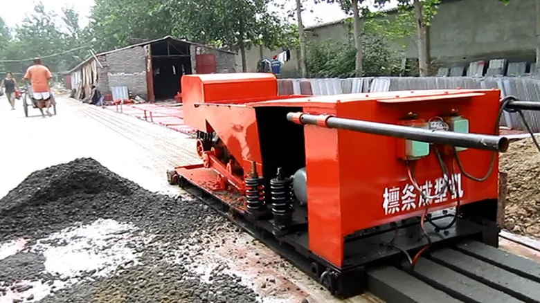 prestressed concrete lintel making machine for making linels beams with grooves