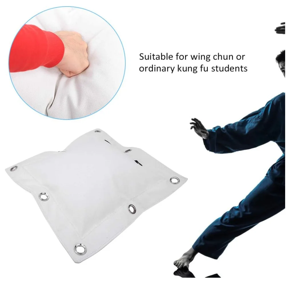 JIKE Canvas Wall Bag for Wing Chun Kung Fu Boxing Training Punch Bag Punch Bag Whipping Sand