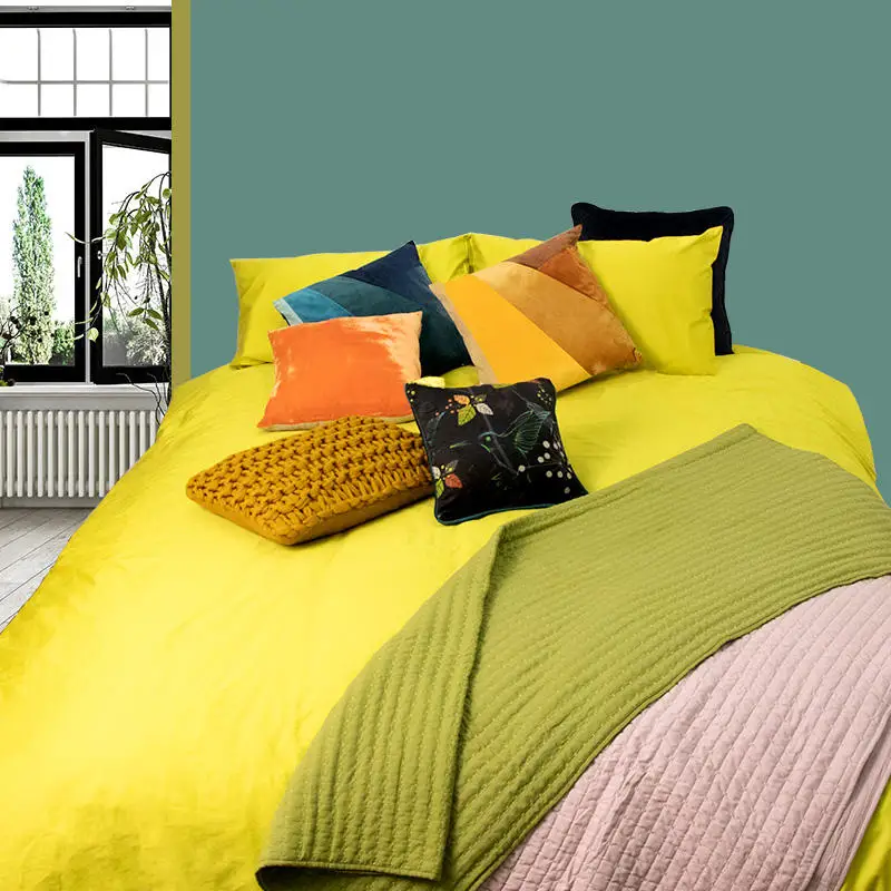 Cotton Supply Luxury Hotel Designer Bed Sheets Set 4 Pieces  high Quality Comforter Satin Sheet Sets Bedding Sets