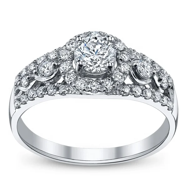 Изготовленный на заказ ювелирный завод High End 14k 18k ТВЕРДОЕ ЗОЛОТО дизайн лабораторный бриллиант изготовители ювелирных изделий
